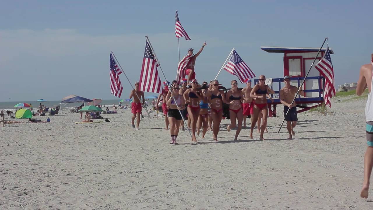 Brevard County Ocean Rescue Lifeguards on 4th of July 2016!