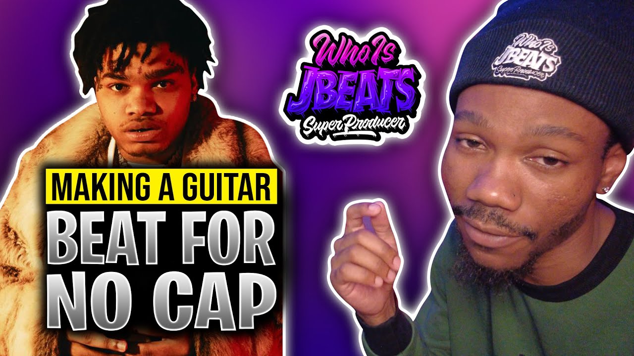 Making a Beat for No Cap in FL Studio (Emotional Guitar Beat Tutorial)🔥