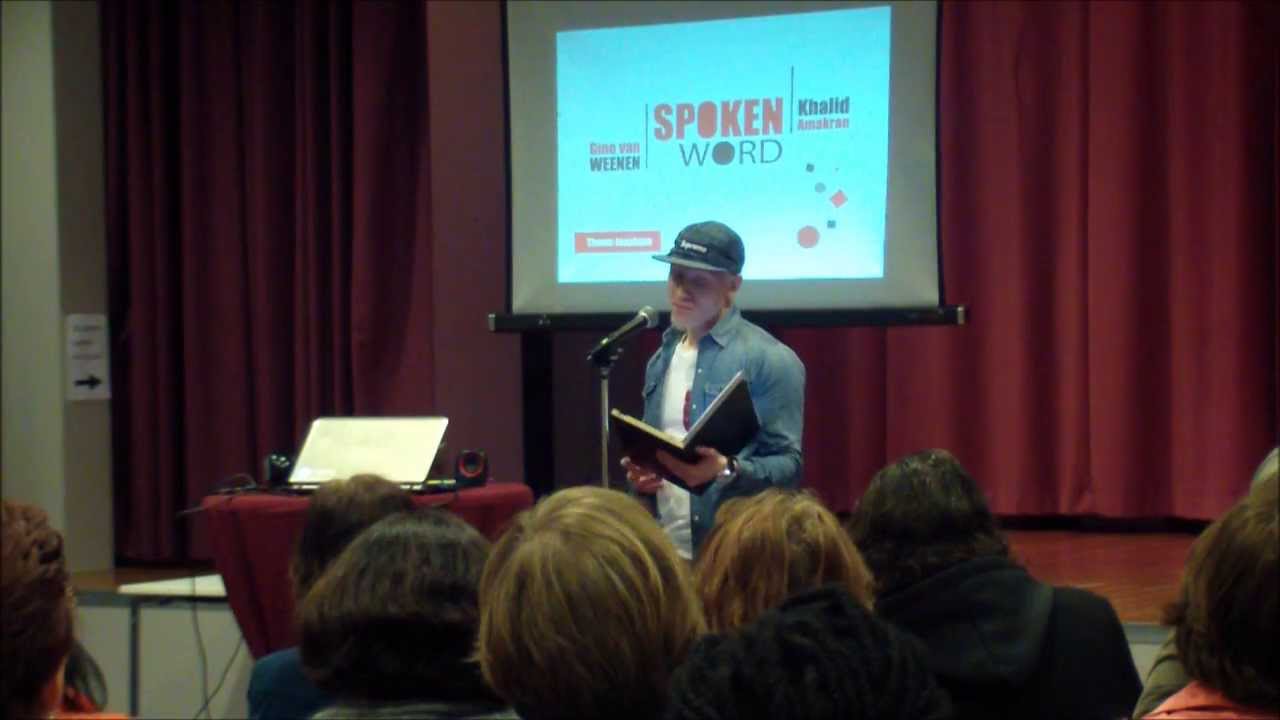 Spoken Word - Khalid Amakran @ Werkcafé Live 03/02/014