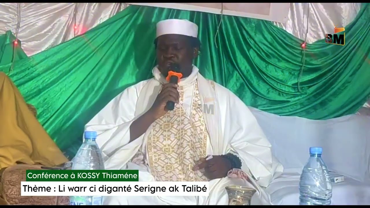 Conférence de TIDIANY BABA à KOSSY Thiaméne 