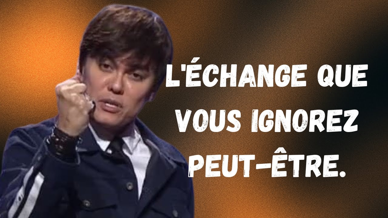 La mort a été vaincue. L'échange que vous ignorez peut-être.  Joseph Prince 