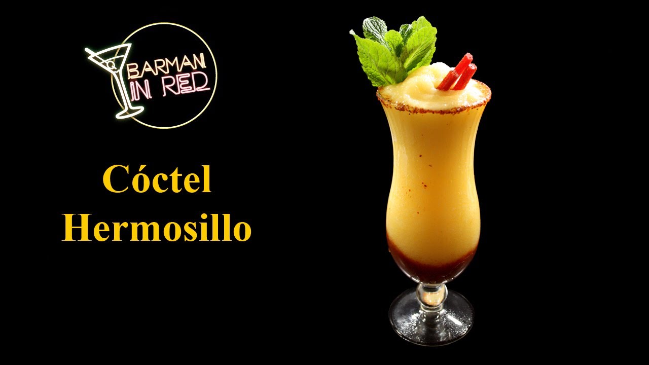 COMO HACER EL RICO CÓCTEL HERMOSILLO 🥭🍍🍊