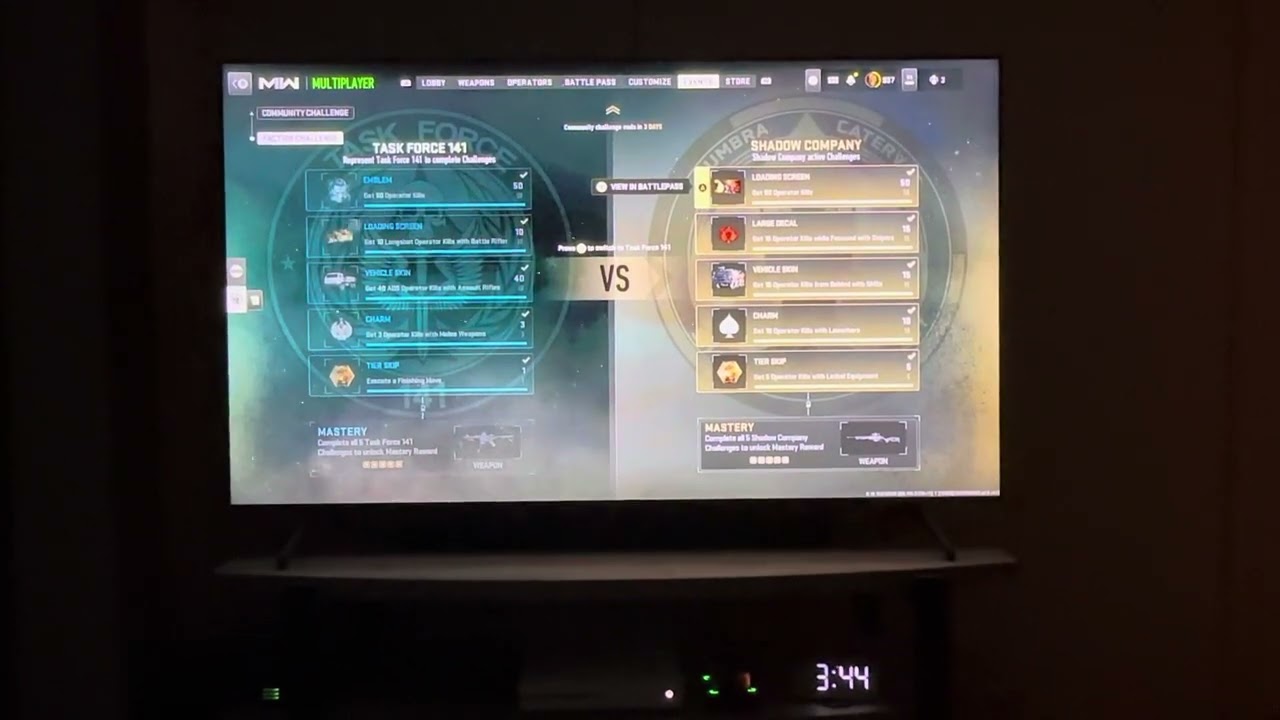 MW2 Season 5 Event Challenges
