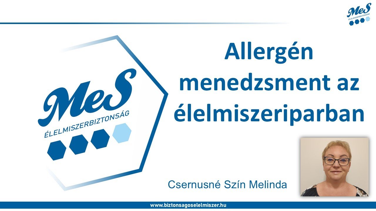 Allergén menedzsment