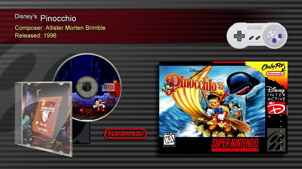 Disney's Pinocchio (Full OST) - SNES