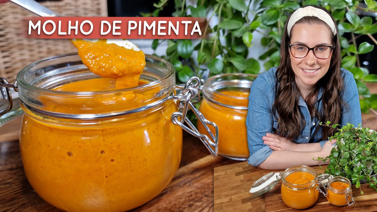 COMO FAZER MOLHO DE PIMENTA CASEIRO, saboroso com pimenta dedo de moça