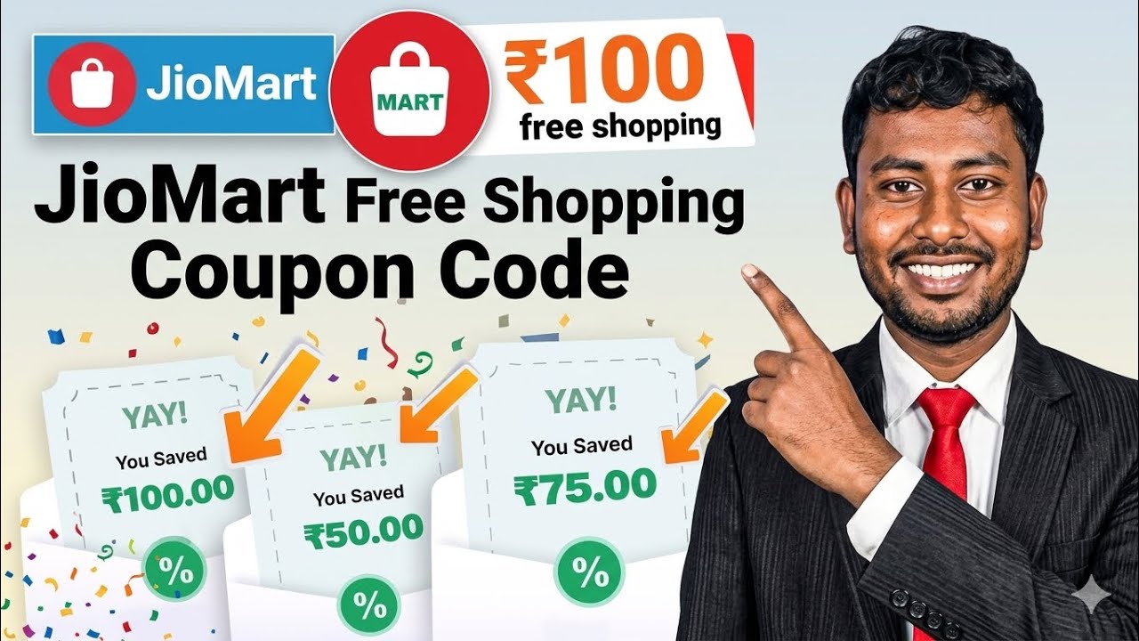 Jiomart Coupon Code Today | jiomart 100 off coupon code | jiomart coupon code latest |jiomart 50 off