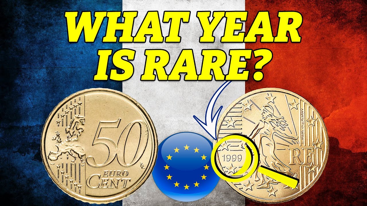 50 Euro cent France - Rare Year - Coin Value