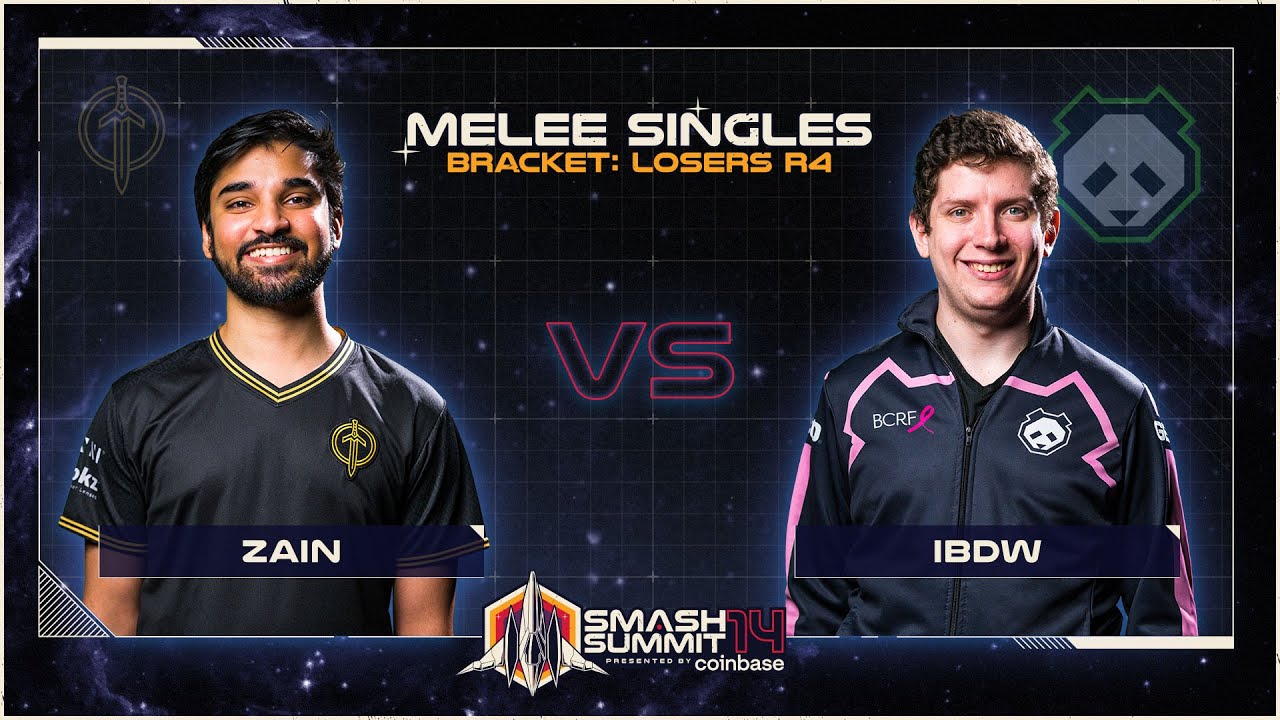 Zain vs iBDW - Singles Bracket Losers R4 - Smash Summit 14 | Marth vs Fox