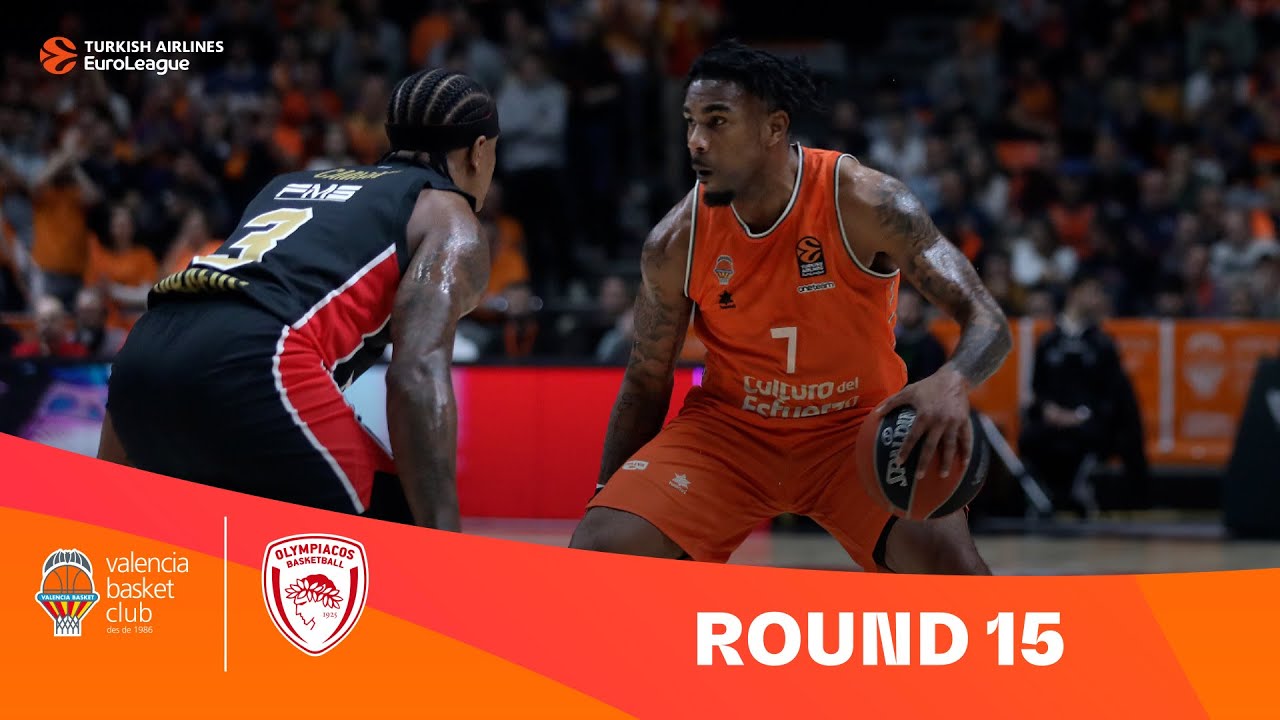 Valencia Basket-Olympiacos Piraeus | Round 26 Highlights | 2023-24 Turkish Airlines EuroLeague