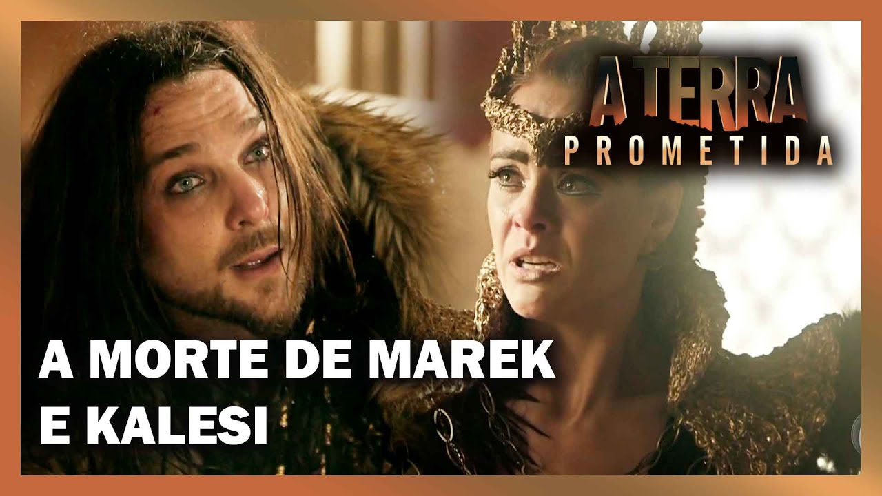 Josué mata Marek com espada e Kalesi é devorada pelas serpentes | A TERRA PROMETIDA