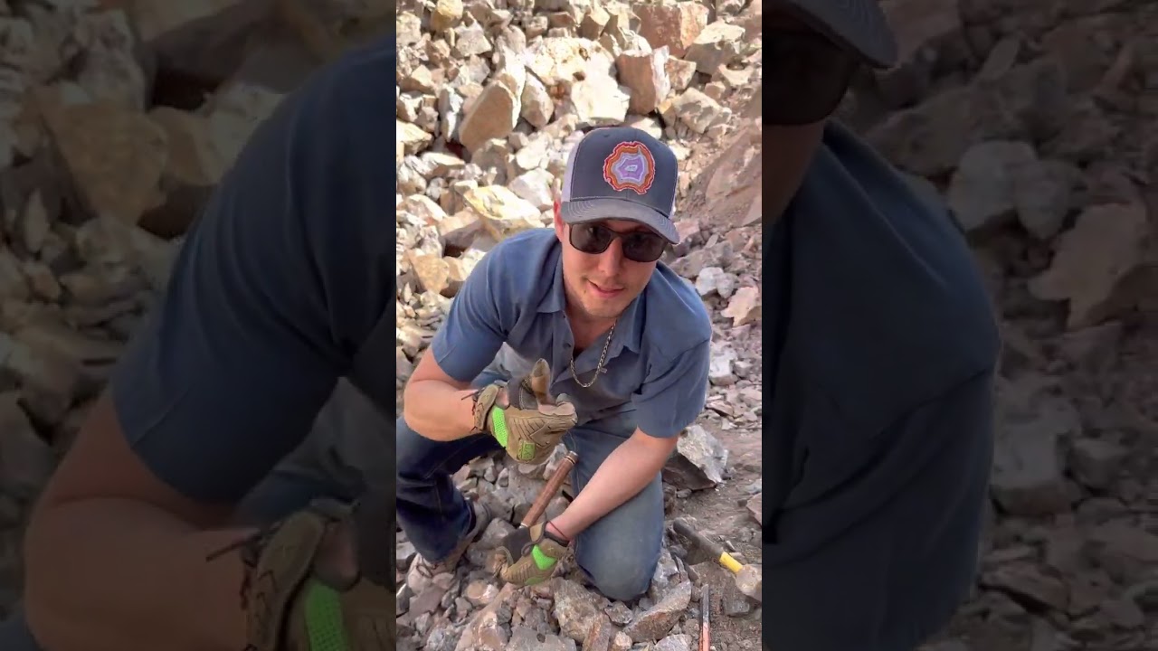 Discovering Mexican agate gems and getting them open! They are unreal!