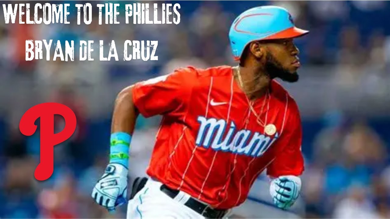WELCOME TO THE PHILLIES BRYAN DE LA CRUZ #MLB, #PHILLIES, #BRYANDELACRUZ