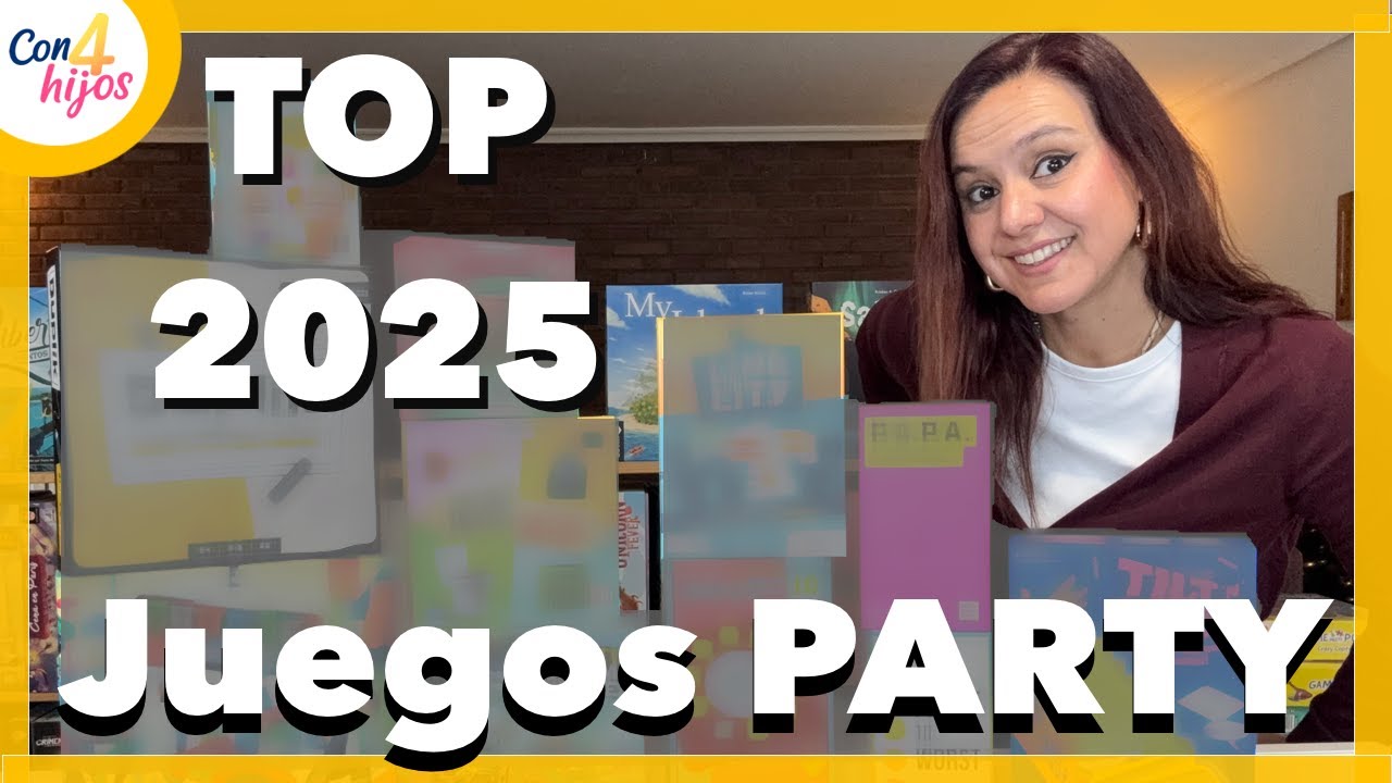 TOP JUEGOS DE MESA PARTY 2025 🎉 &iexcl;Los m&aacute;s divertidos del a&ntilde;o!