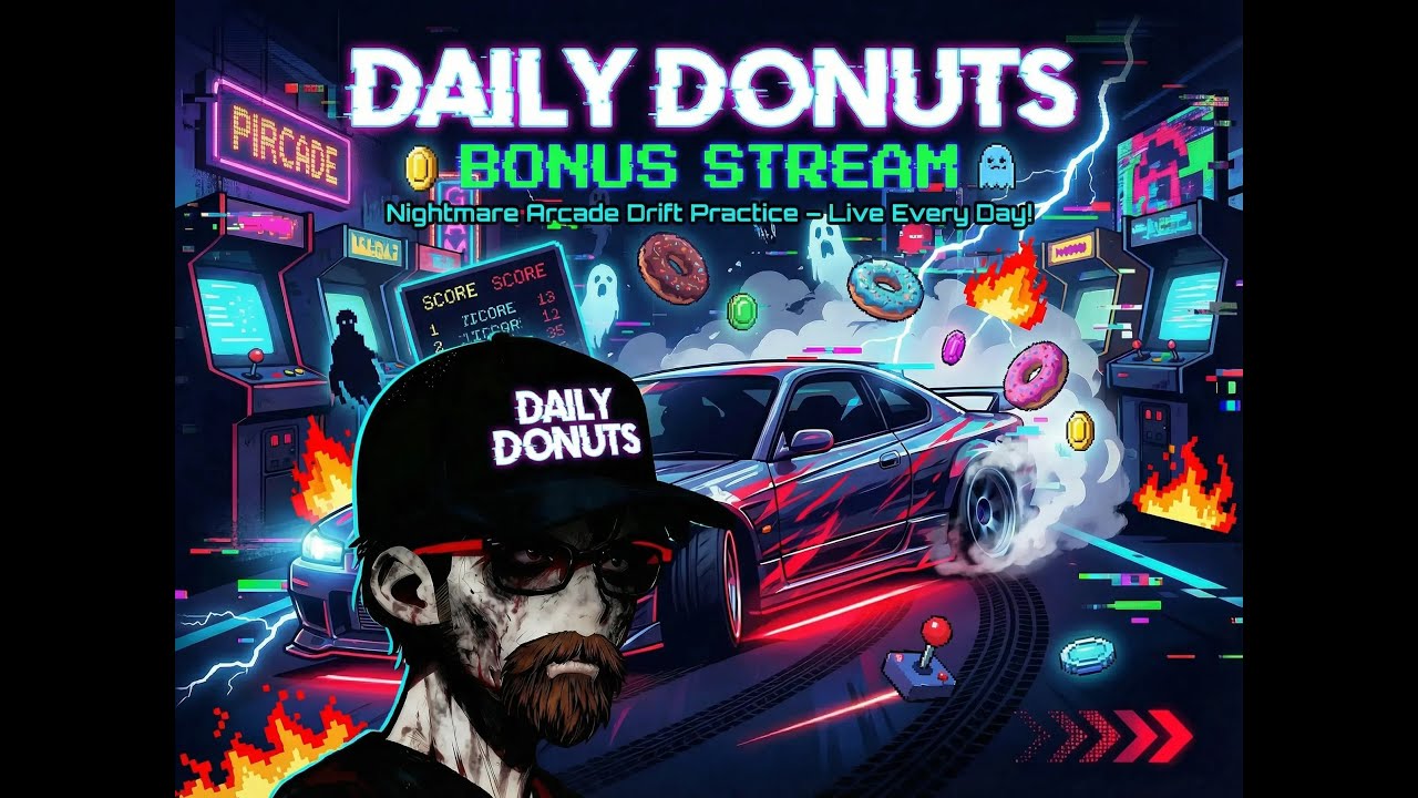 Daily Donut's Extra!!| Late Night Drift Grind | CarX Drift Racing Online | Direct Drive Wheel