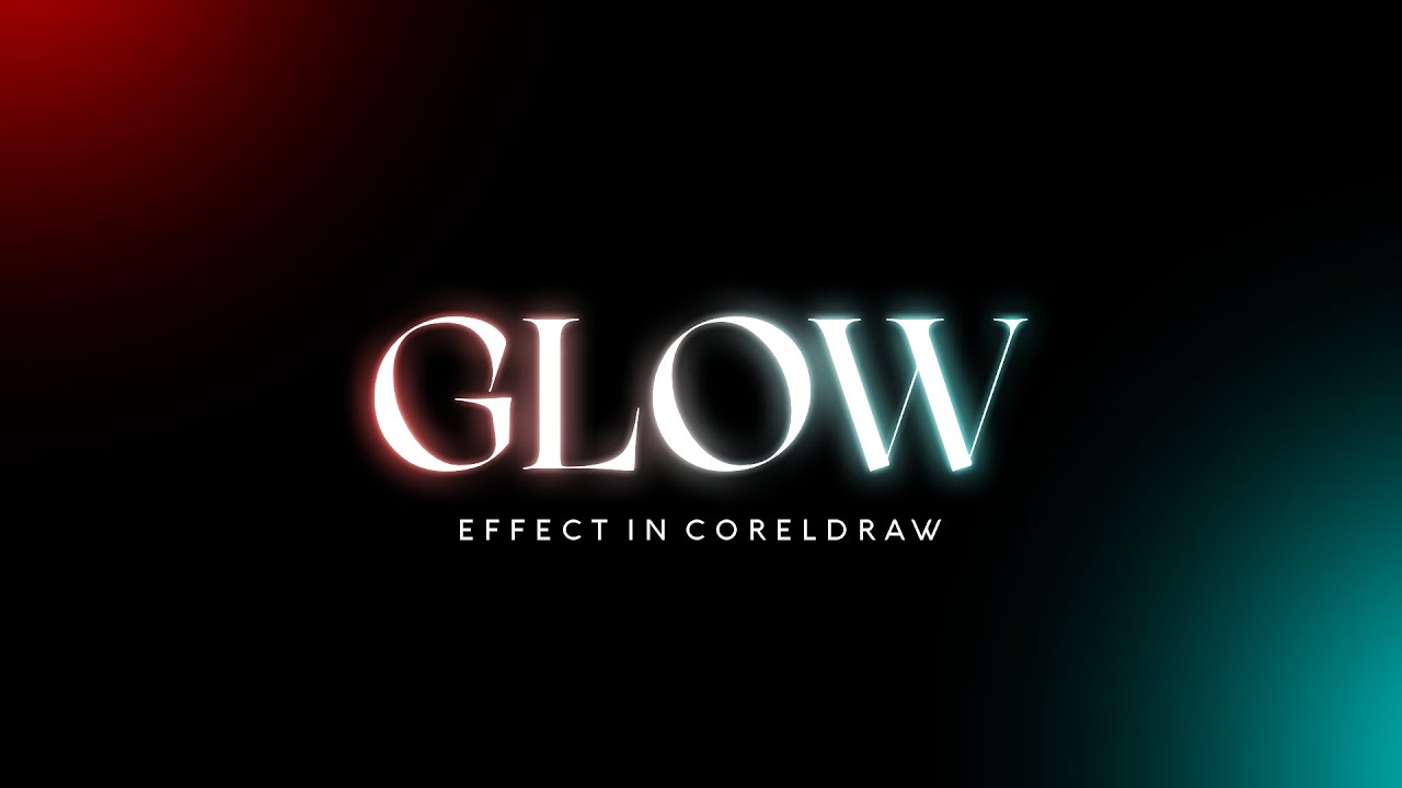 How to Make a Stunning Neon Glow Text Effect in CorelDRAW (Step-by-Step Tutorial)