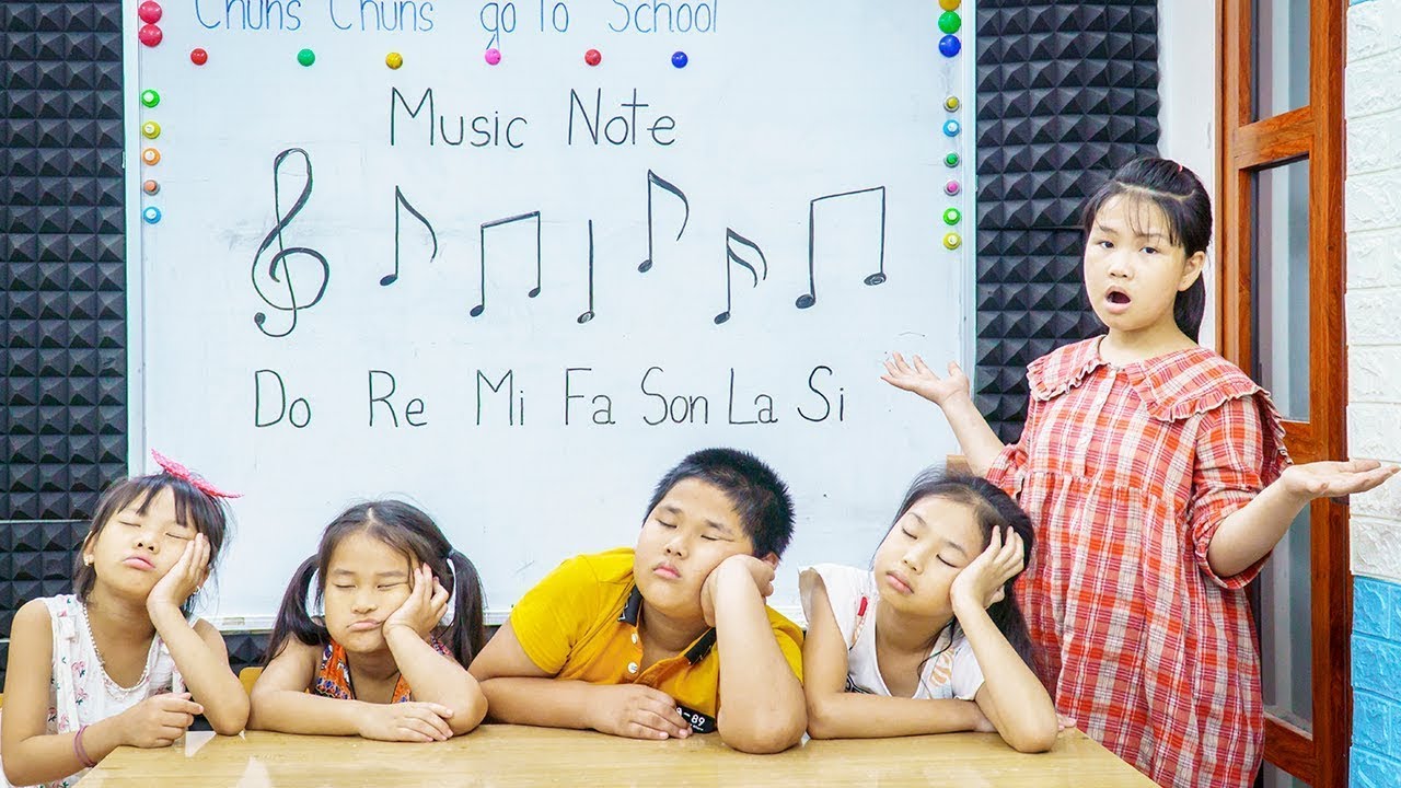 Chuns Family | Chuns And Friends Learn Music
