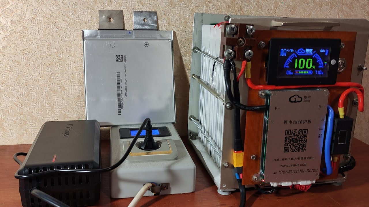 ⚡🔋⚡ Акумуляторна збірка на елементах SK Innovation E370-37Ah Li-NMC +  BMS JK BD6A17S8P. ⚡🔋⚡