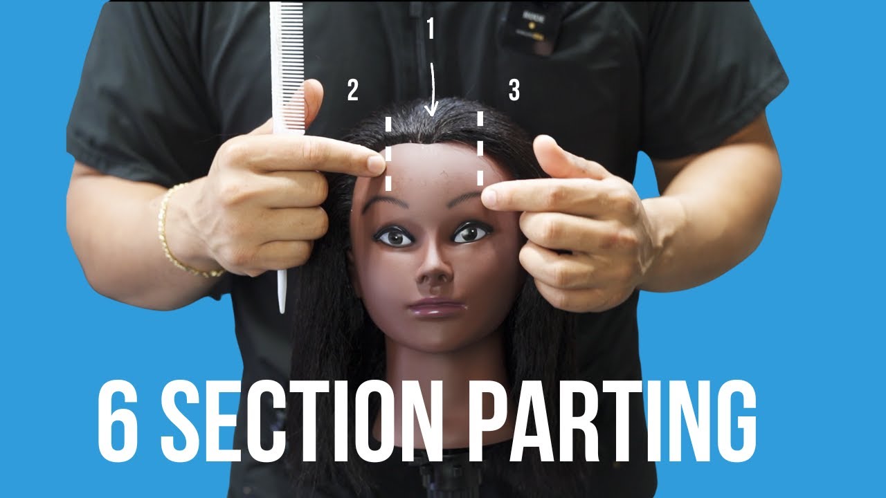 6 SECTION PARTING | BARBER STATE BOARD TIPS