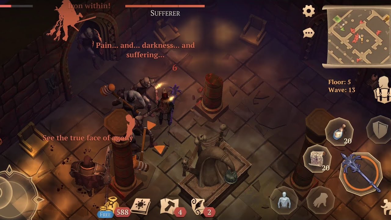Grim Soul - Full Traitor Catacombs 5 Floor / Leather Pannier