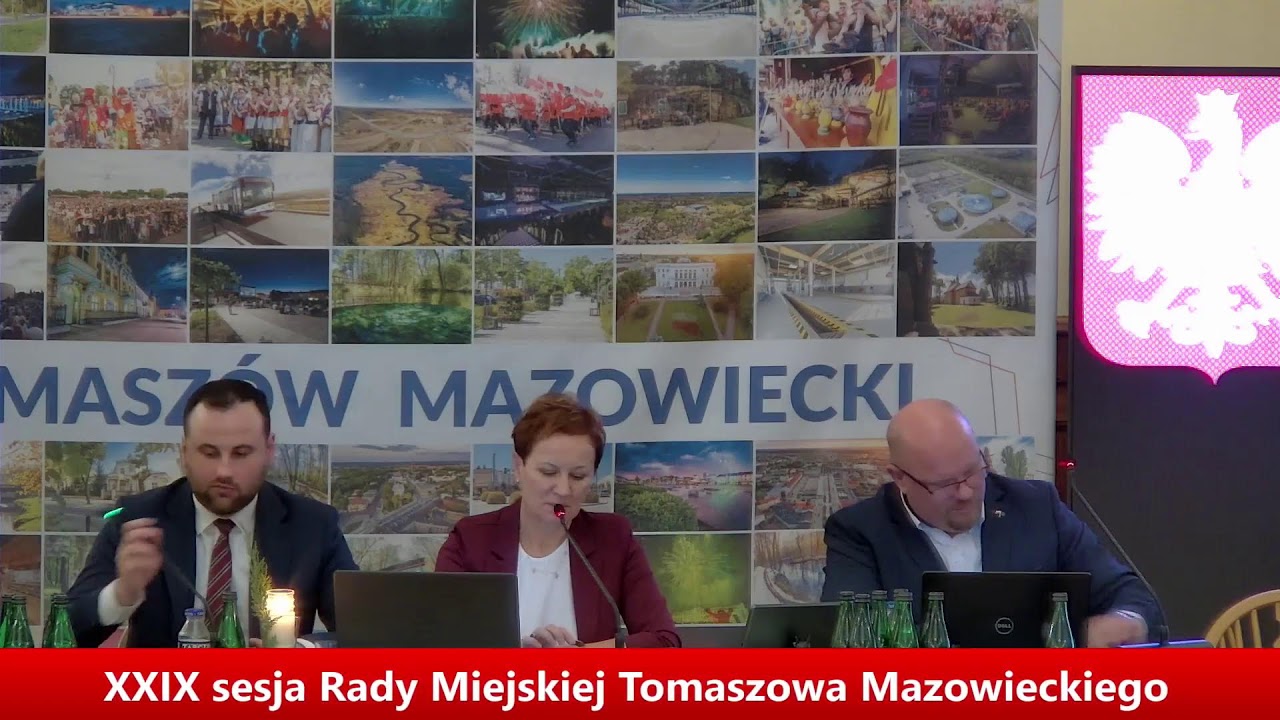 XXIX sesja Rady Miejskiej Tomaszowa Mazowieckiego