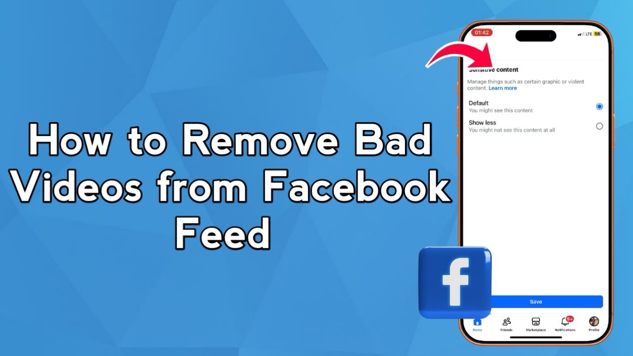 Как удалить некачественные видео из ленты Facebook (2026)