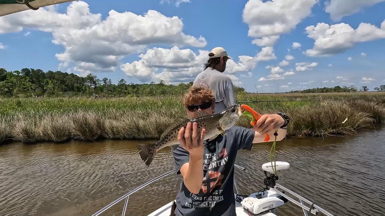Fishing the Lower Neuse River, North Carolina