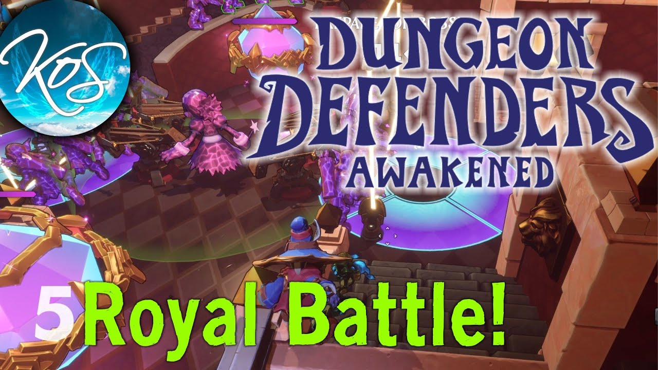 Dungeon Defenders Awakened 5 - THRONE ROOM & ARCANE LIBRARY - First Look, Let's Play