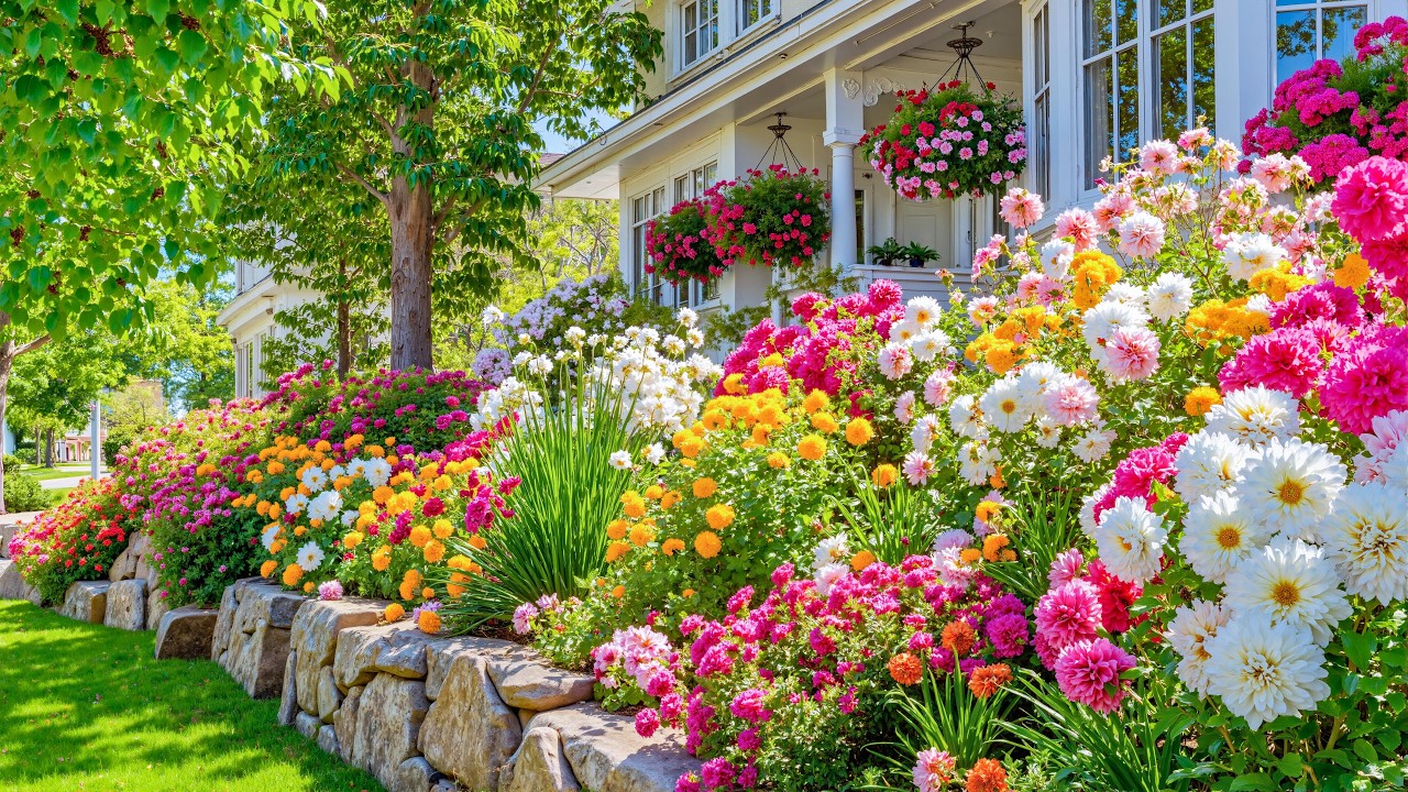Summer Flower Garden Tour 2026 🏡 Stunning Front Yard Designs | The Garden Everyone Must See