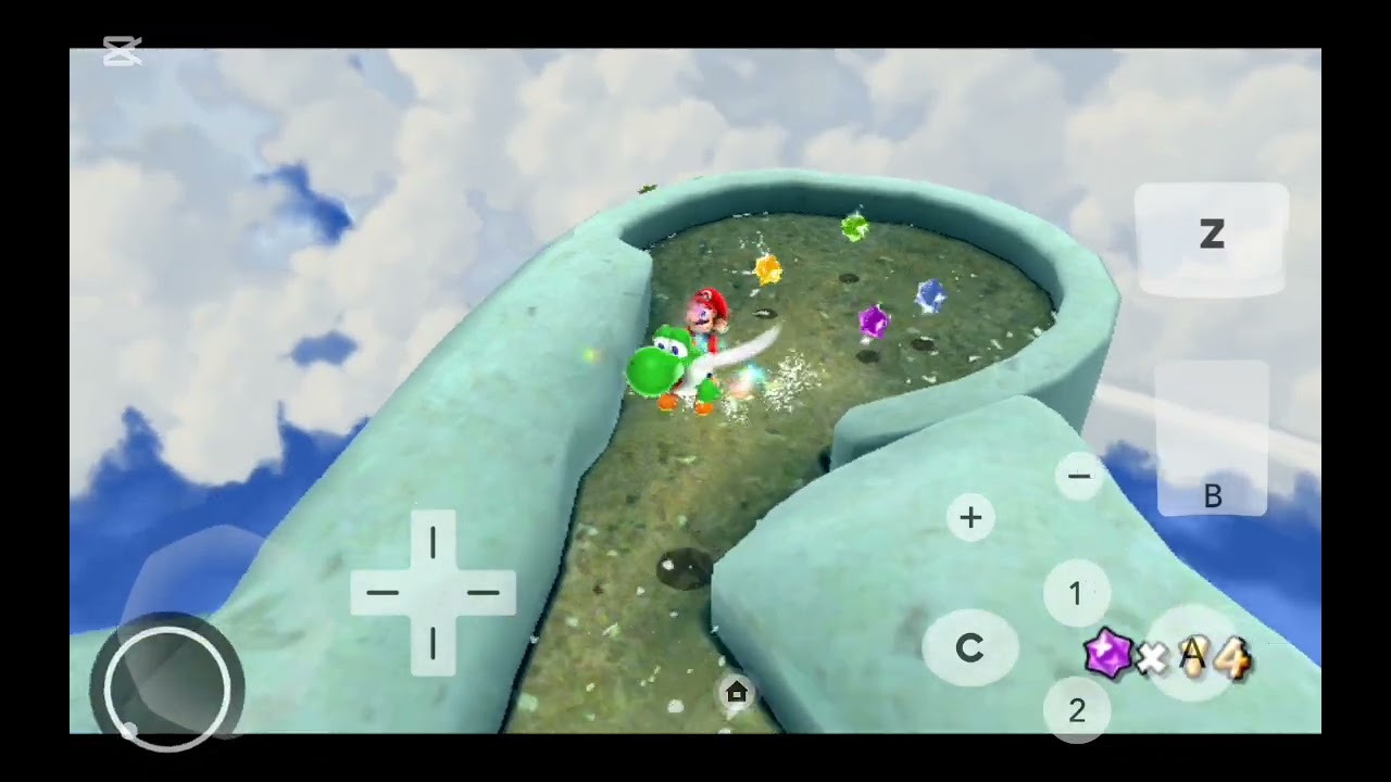 Super mario galaxy 2 oynuyorum