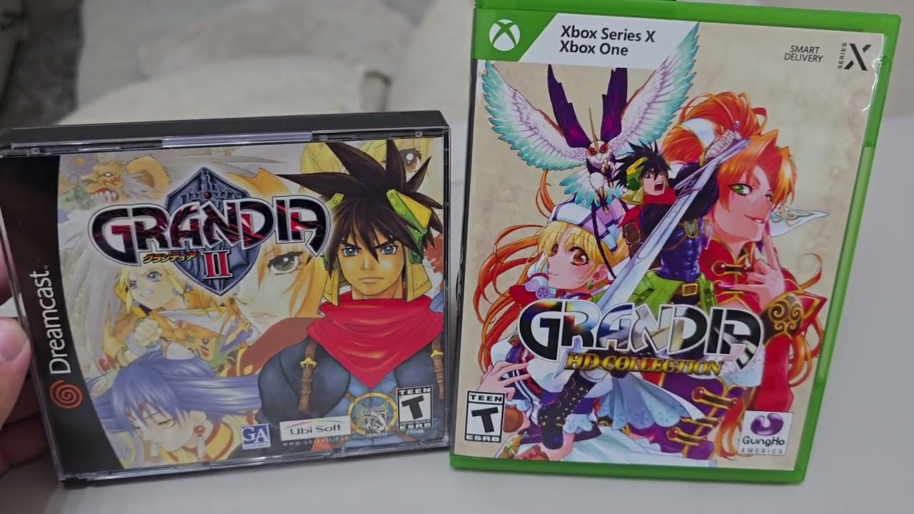 Grandia HD Collection (Xbox) - Unboxing