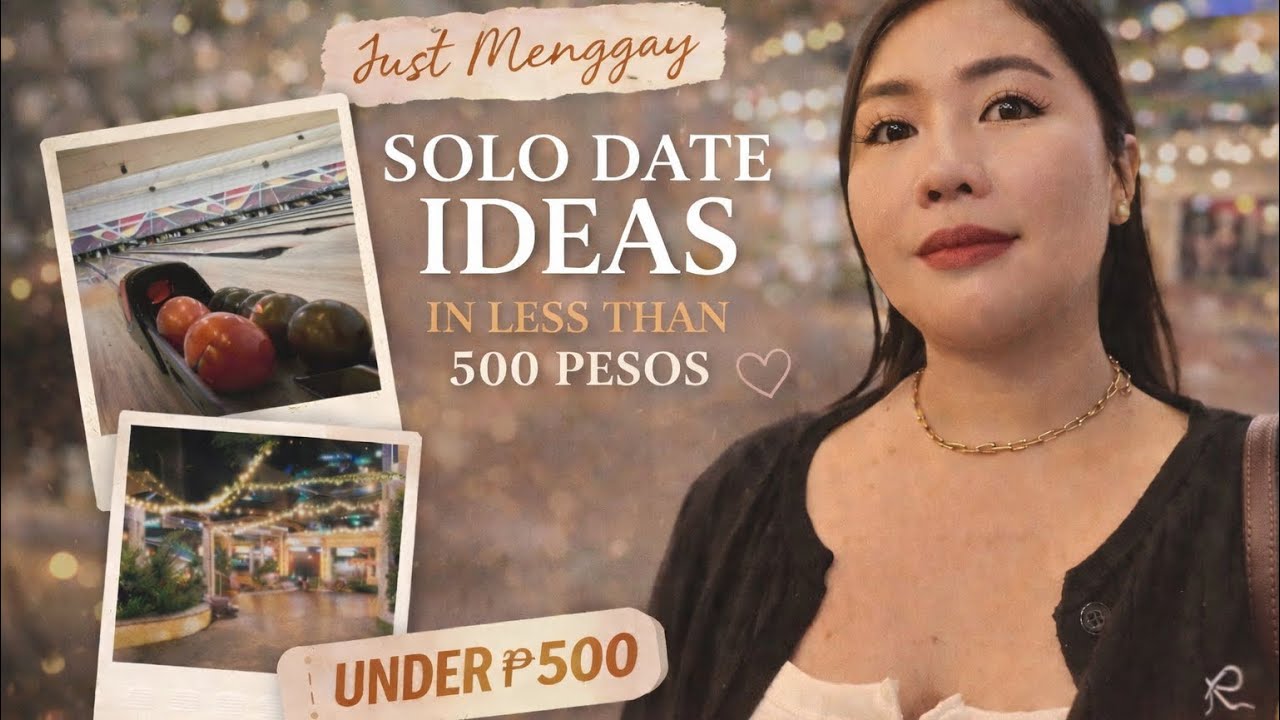 ₱500 Solo Date Challenge: Paeng's Eastwood Bowling & Night Walk Vlog 🌙 | Just Menggay | EP 1