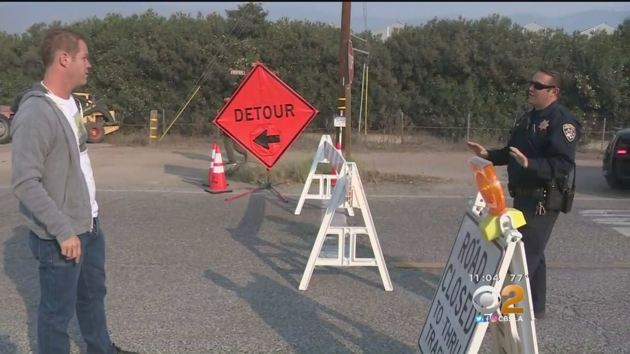Santa Barbara Co. Evacuates Several Areas As Thomas Fire Continues To Grow