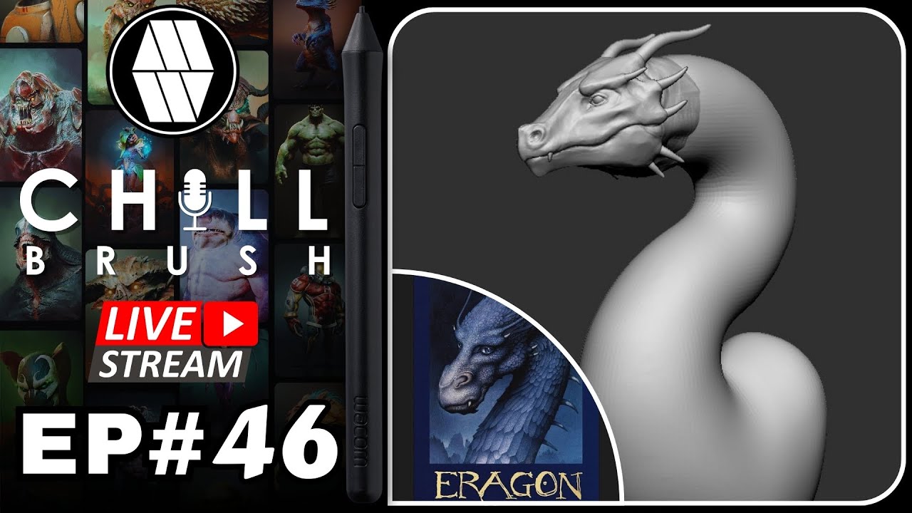 🔴LIVE - ZBrush Sculpting Live Stream - 
