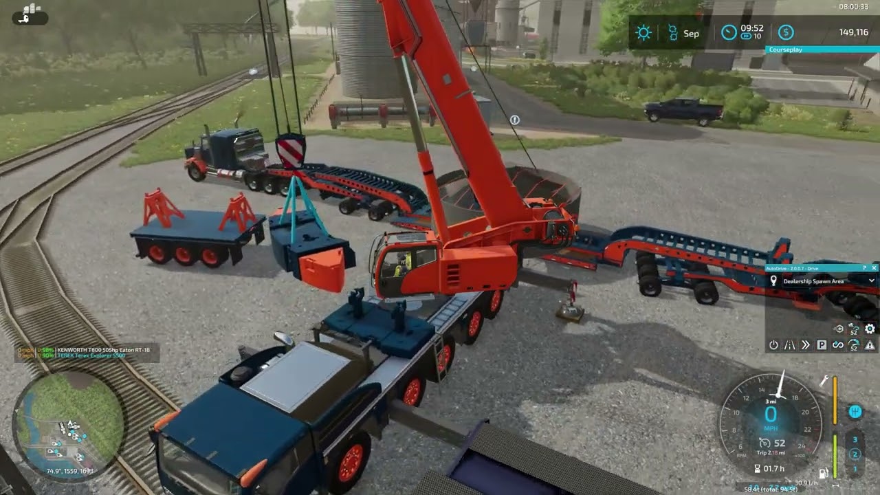 FS22 UMRV Heavy Haul and Lifting Load 2