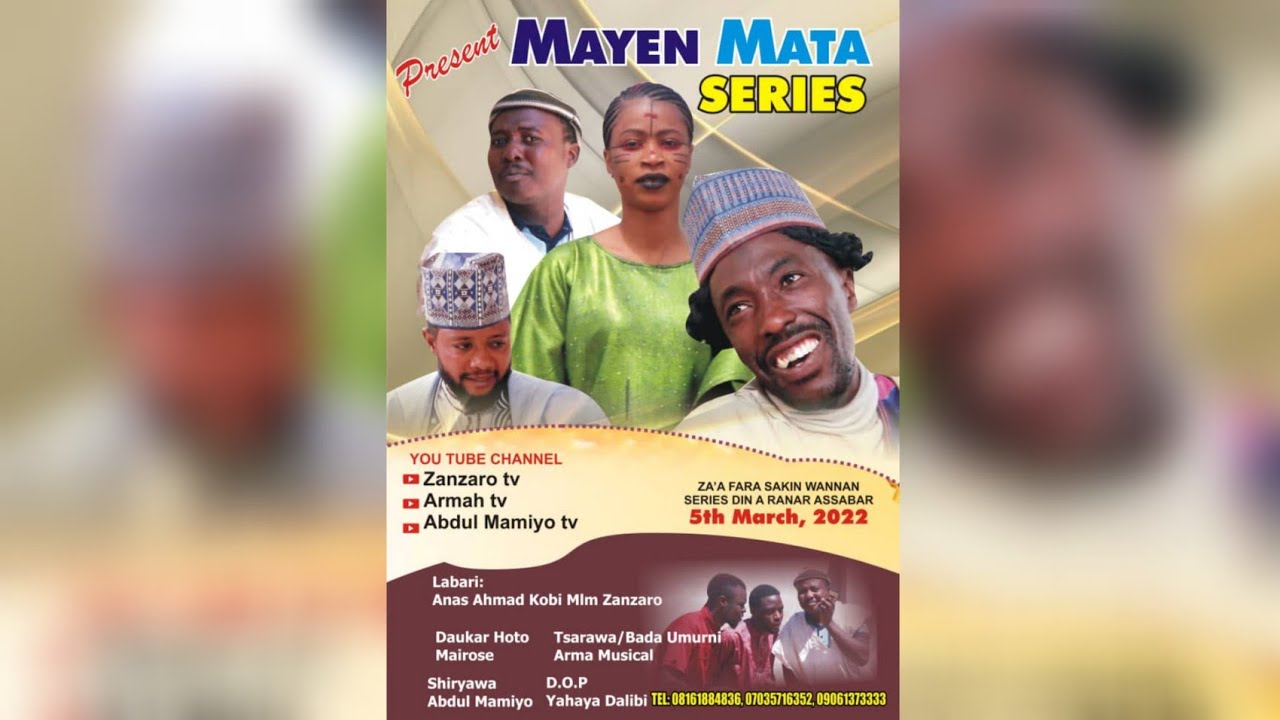 MAYEN MATA SERIES KENAN,DUNIYAR DAN'AUTA TV KUYI SUBSCRIBE ZANZARO TV, TAKUCE