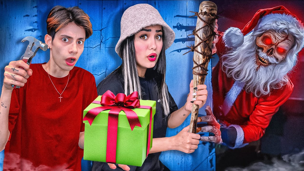 از بابا نوئل تسخیرشده فرار کن🎄😱