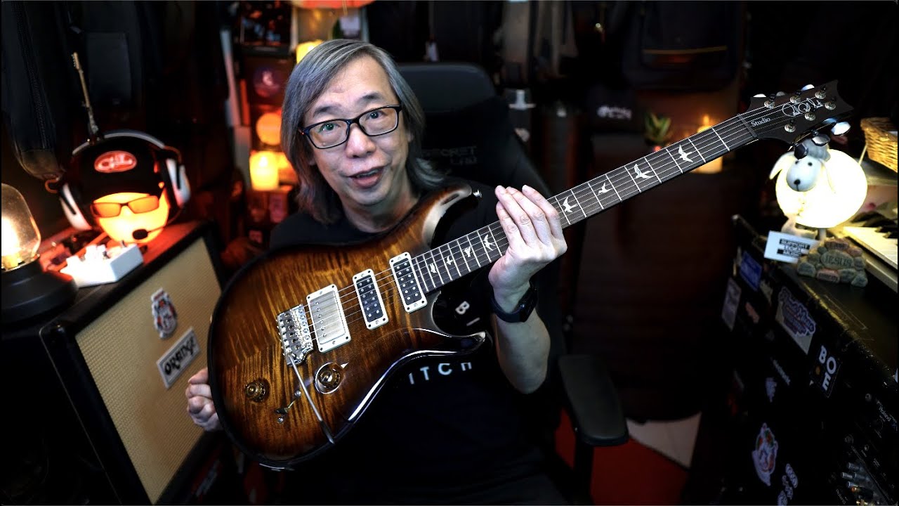 PRS Studio   Black Gold Burst