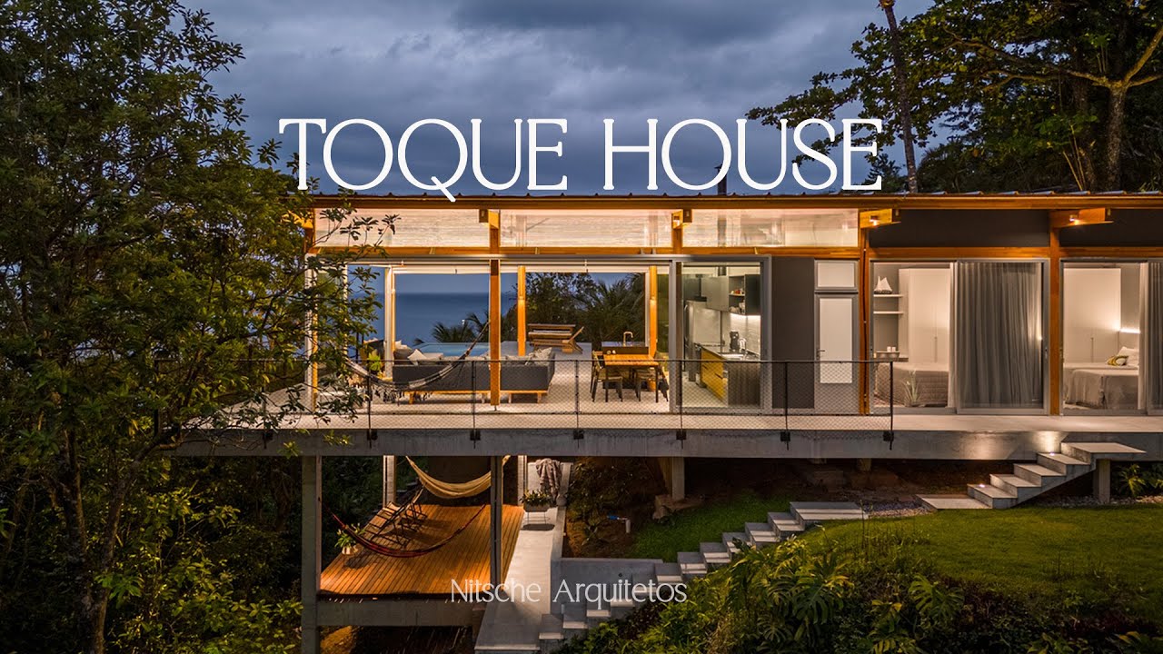 A Modern Design That Blends with Nature | Toque-Toque House In São Paulo, Brazil