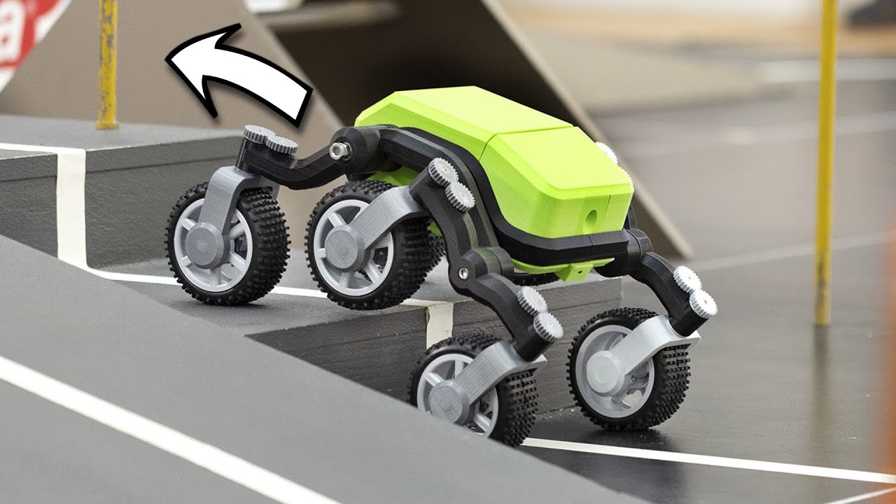 Robot Driving on Stairs