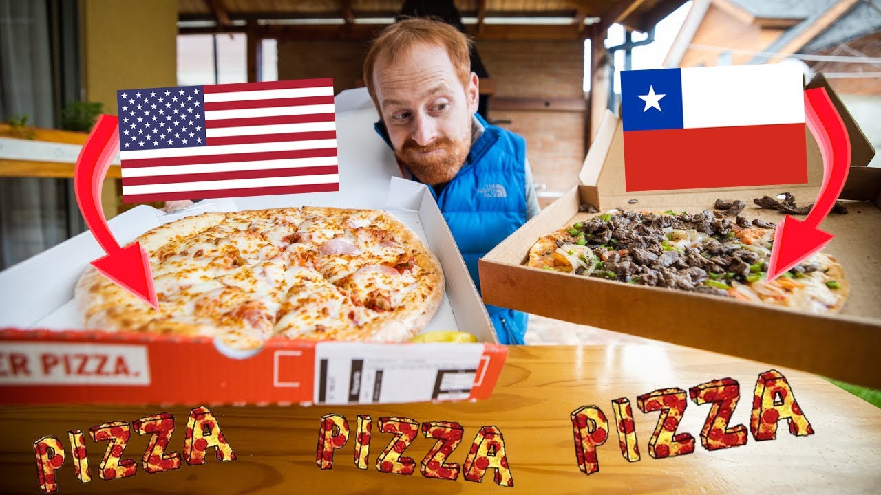 Chilean FOOD VS. American FOOD | The Pizza