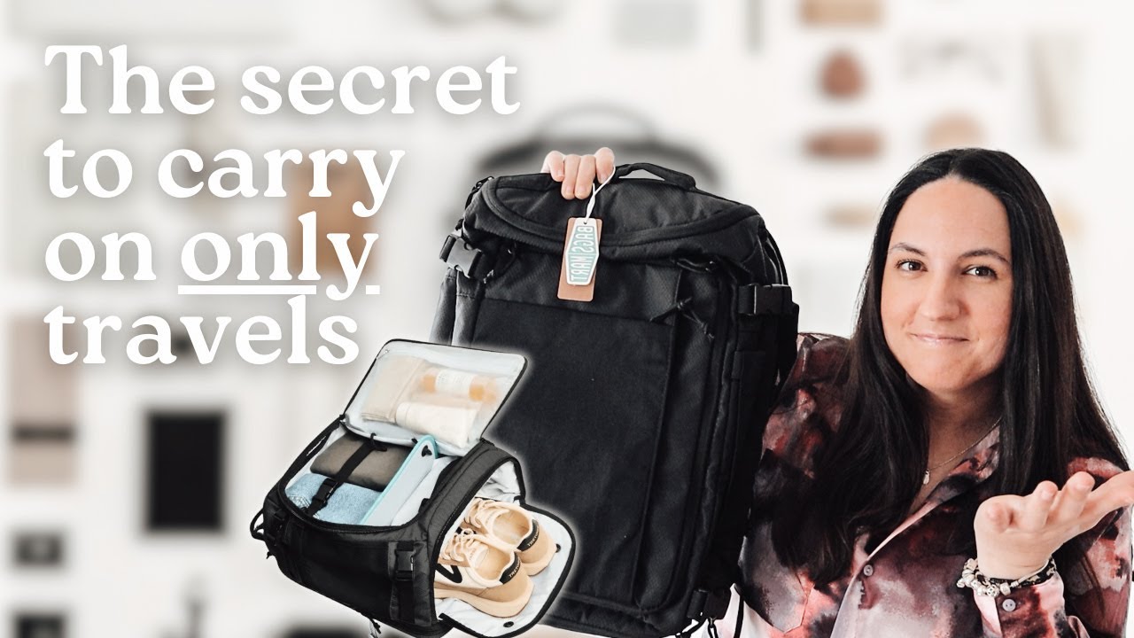 How To Pick A CARRY-ON ONLY Backpack | Bagsmart Review