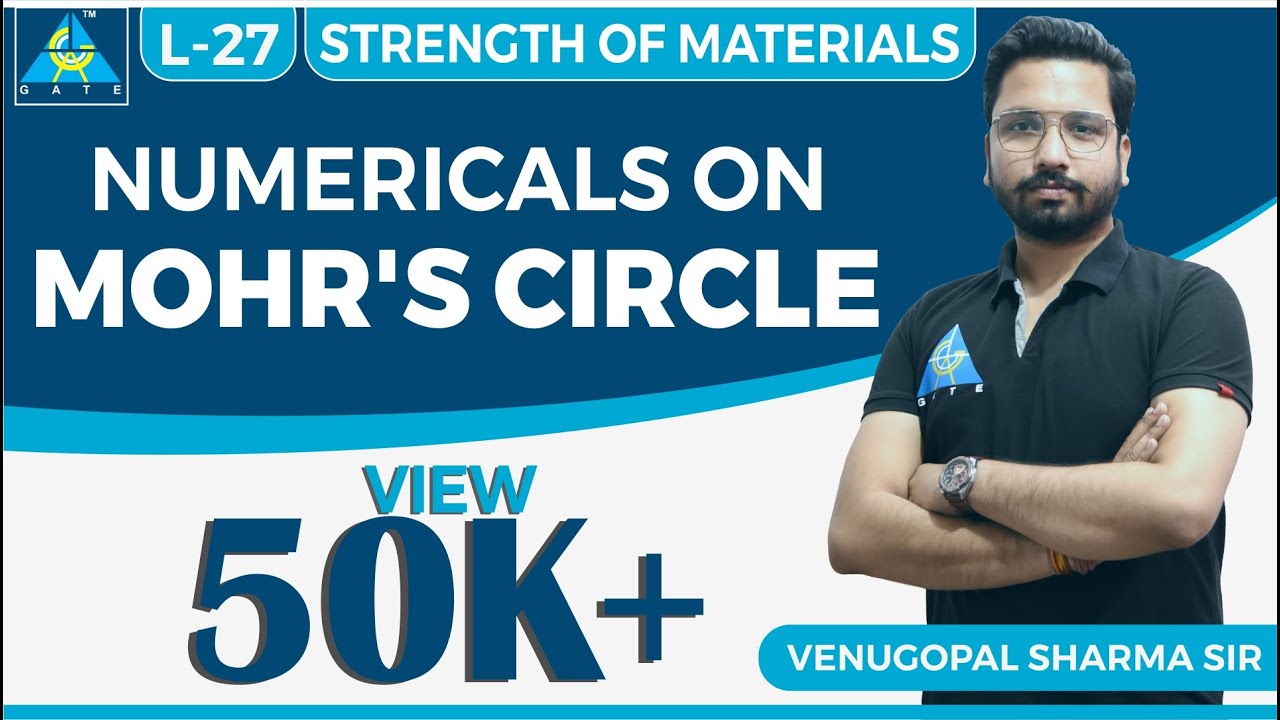 Strength of Materials | Module 2 | Numericals on Mohr's Circle | (Lecture 27)