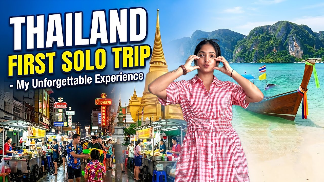 My First Solo Thailand Trip Of 2025 ✈️ | Travel Vlog Part 1 | Bhavya Gowda 