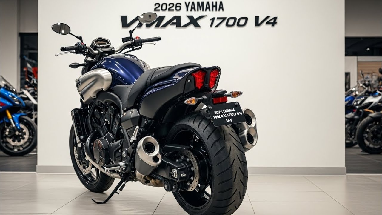 New 2026 Yamaha VMAX 1700 V4 finally Launched.!!!