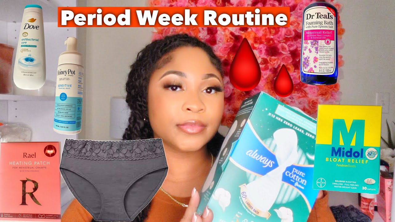 My Period Week Routine 2024: Hygiene,Pain,Products,Advice+Stay FRESH *what it's really like*