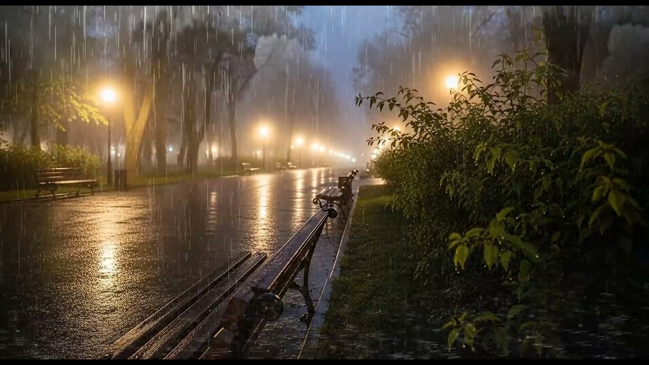 Rainy Night Ambience for Deep Sleep and Focus