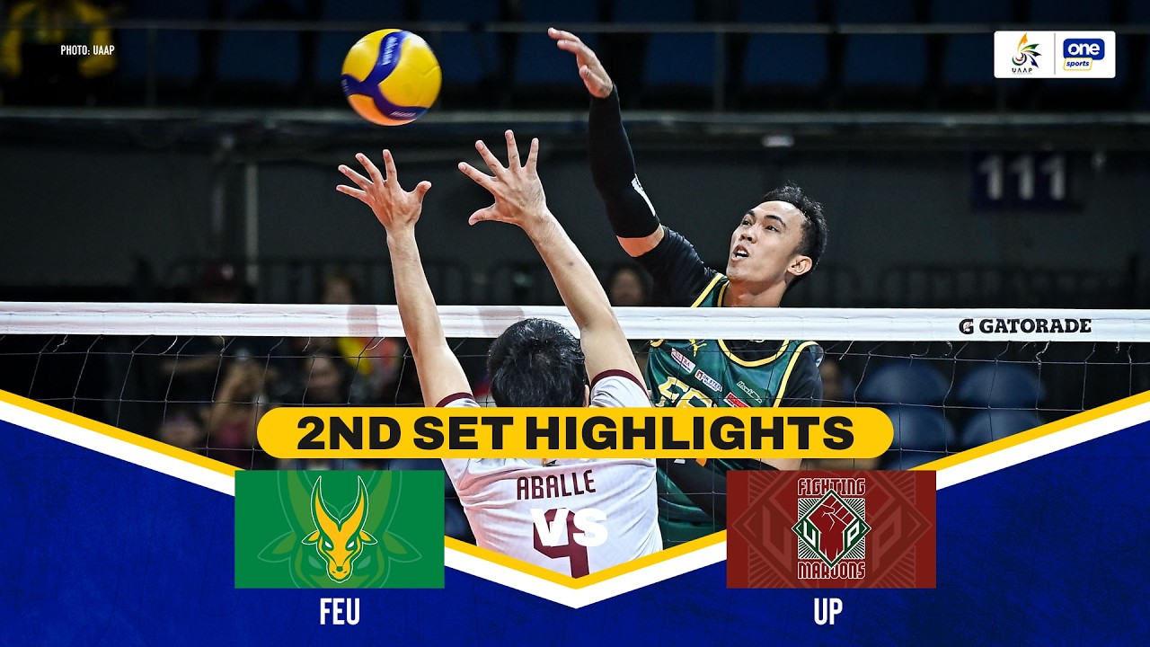 UP vs FEU | SET 2 HIGHLIGHTS | UAAP SEASON 88 MEN&rsquo;S VOLLEYBALL | MAR 8, 2026