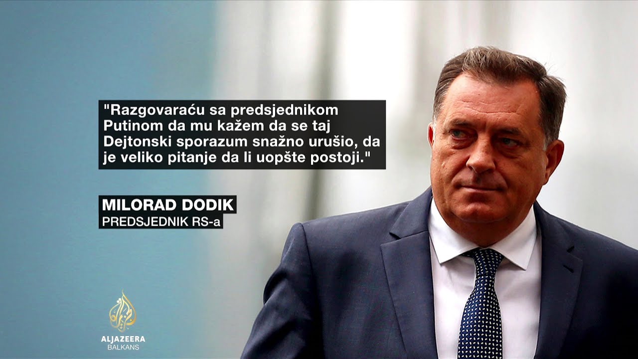 Oštre reakcije međunarodnih i bh. zvaničnika na Dodikov sastanak s Putinom