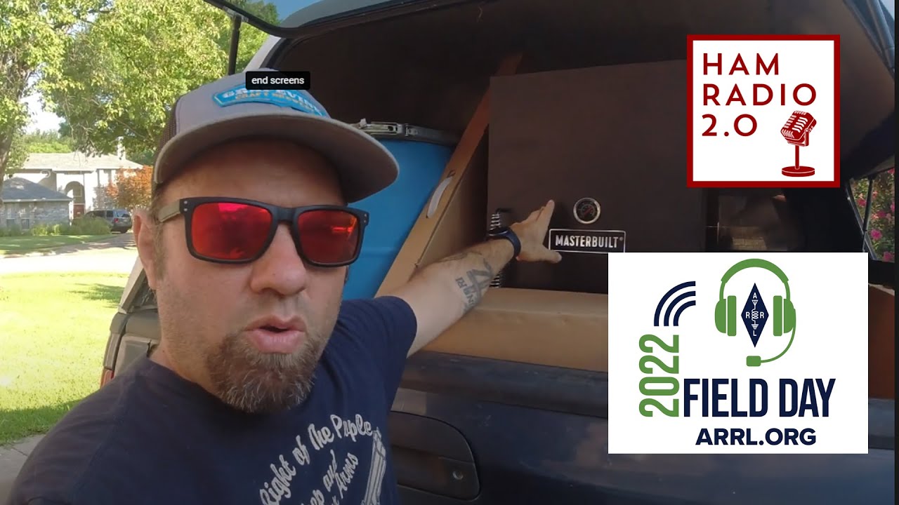 VLOG: День полевых работ ARRL 2022 из охотничьего лагеря